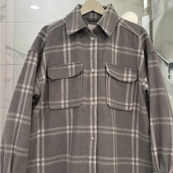 H&M Light Gray Jacket - Picture 6 of 9